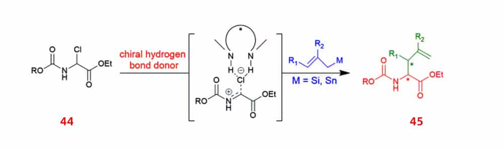 10.α-allyl amino esters