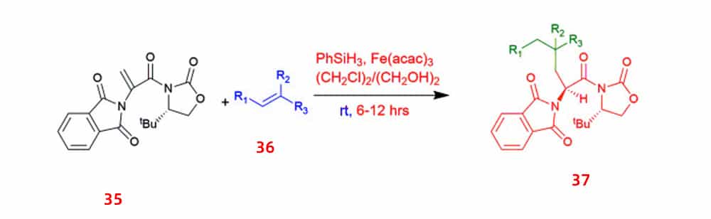 7.unnatural chiral (S)-α-amino acids with a γ-quaternary carbon center